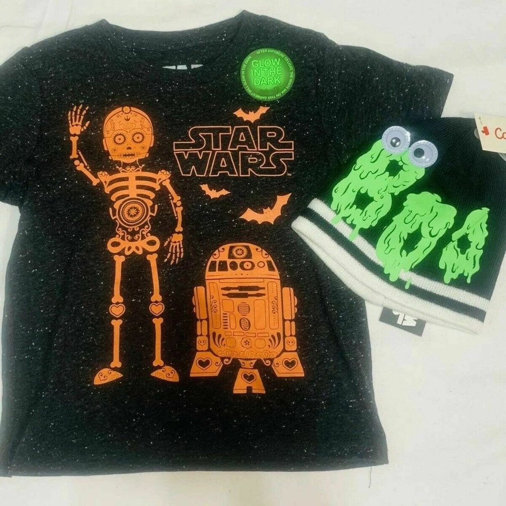 3T Boys T-Shirt and Beanie Bundle